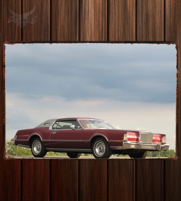 Металлическая табличка Lincoln Continental Mark IV Металлическая табличка Lincoln Continental Mark IV